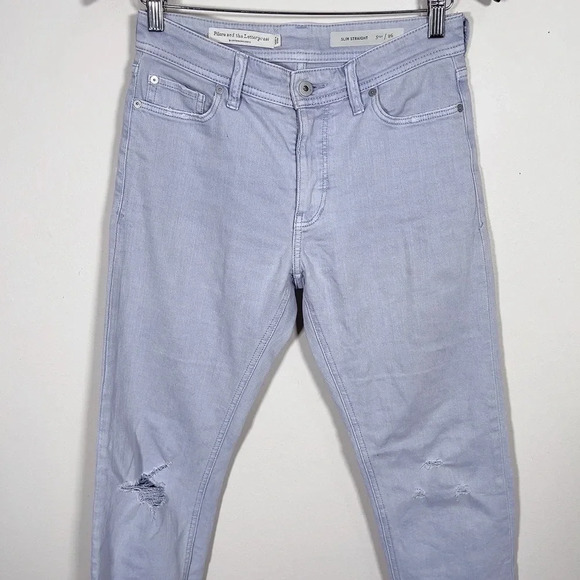 Anthropologie  Pilcro Slim Straight Cuffed Jeans - Picture 5 of 15
